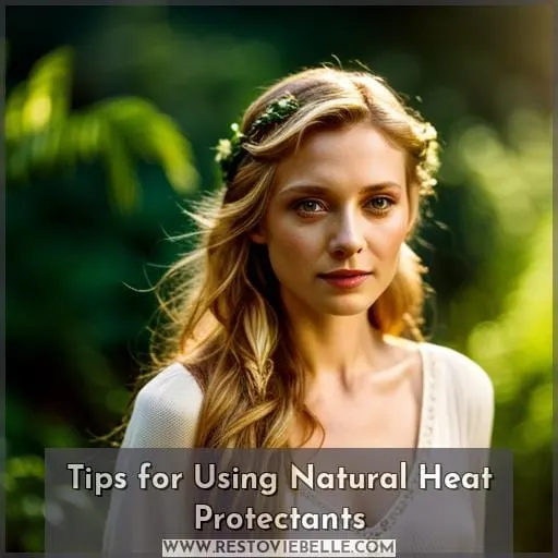 Tips for Using Natural Heat Protectants