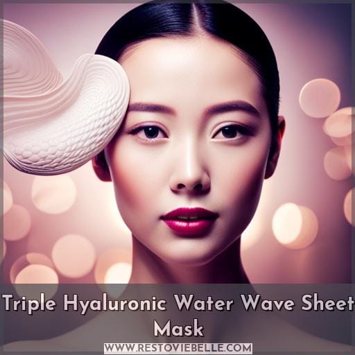 Triple Hyaluronic Water Wave Sheet Mask