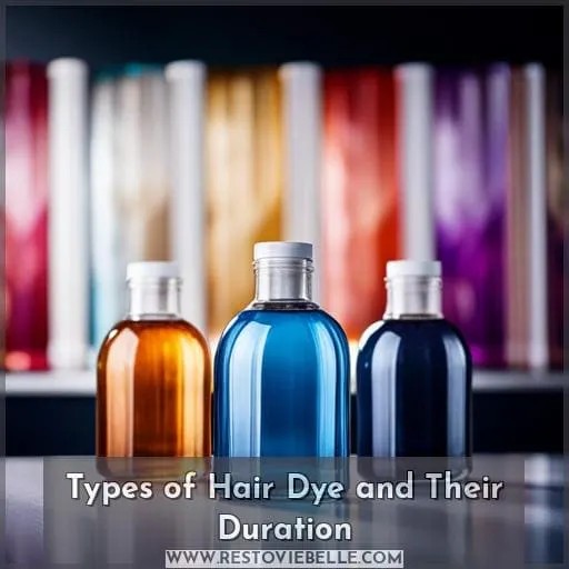 Types of Hair Dye and Their Duration