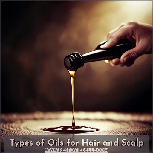 Types of Oils for Hair and Scalp