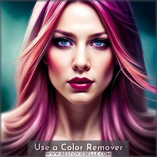 Use a Color Remover