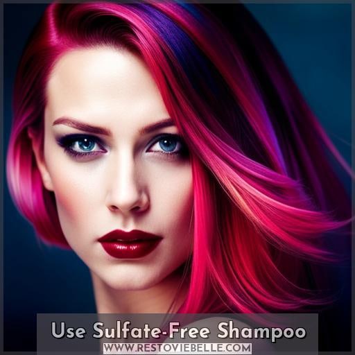 Use Sulfate-Free Shampoo