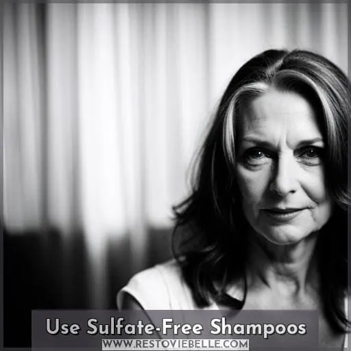 Use Sulfate-Free Shampoos