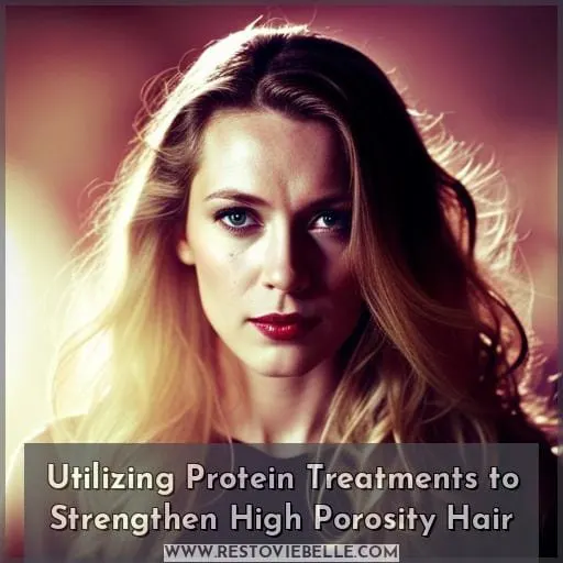 Utilizing Protein Treatments to Strengthen High Porosity Hair