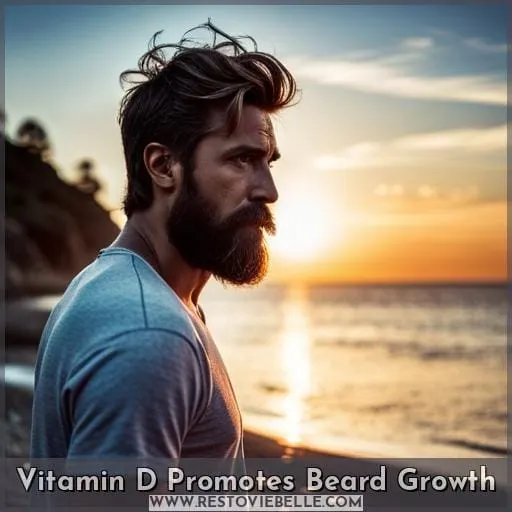 Vitamin D Promotes Beard Growth