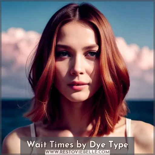 Wait Times by Dye Type