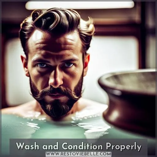 Wash and Condition Properly