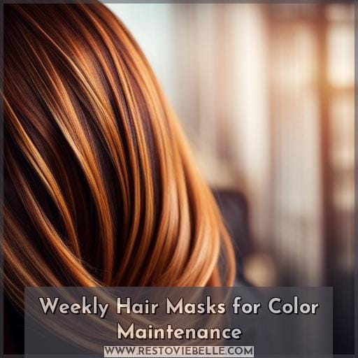 Weekly Hair Masks for Color Maintenance