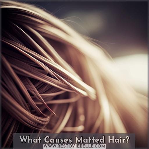 What Causes Matted Hair What Causes Matted Hair