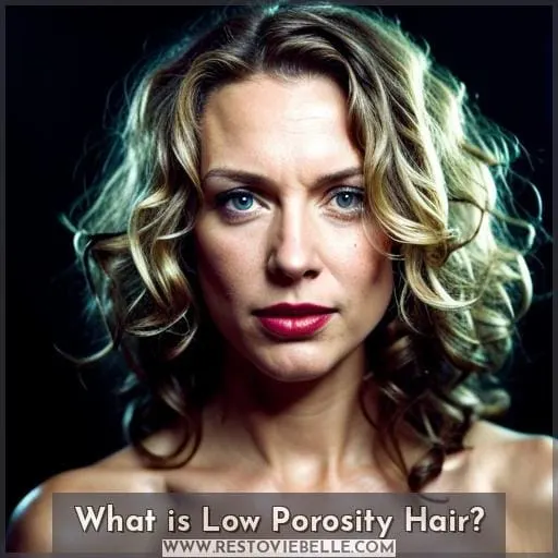 What is Low Porosity Hair