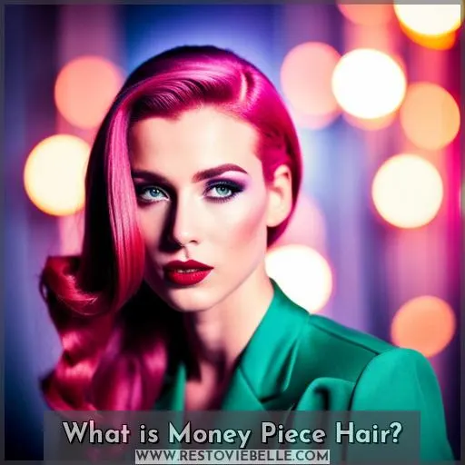 What is Money Piece Hair