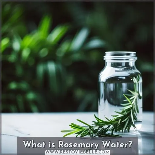 What is Rosemary Water