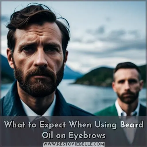 What to Expect When Using Beard Oil on Eyebrows