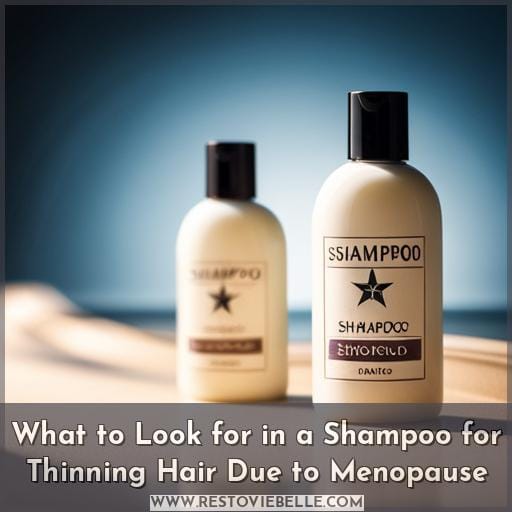 What to Look for in a Shampoo for Thinning Hair Due to Menopause