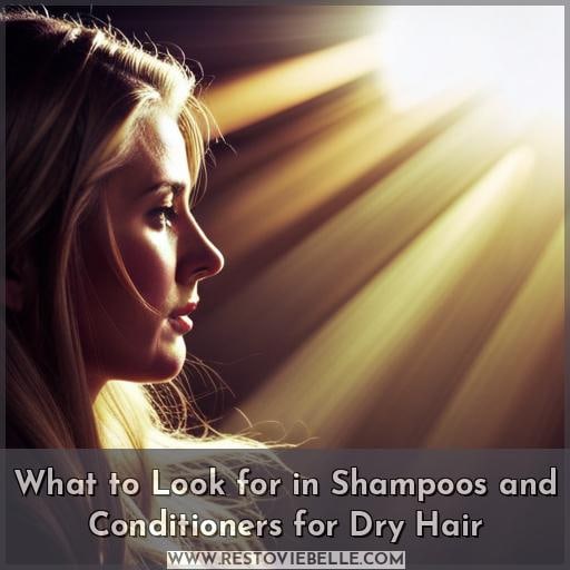 What to Look for in Shampoos and Conditioners for Dry Hair