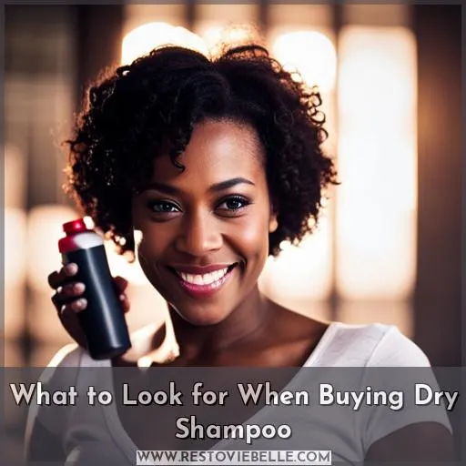 What to Look for When Buying Dry Shampoo