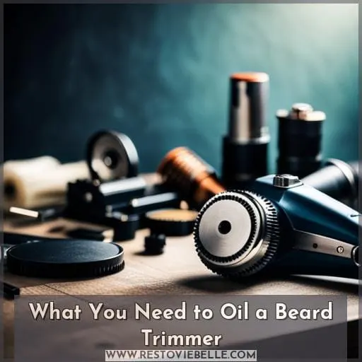 What You Need to Oil a Beard Trimmer