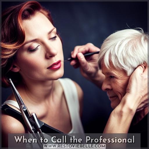 When to Call the Professional