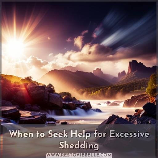 When to Seek Help for Excessive Shedding
