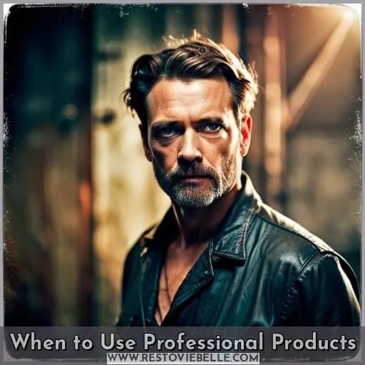 When to Use Professional Products