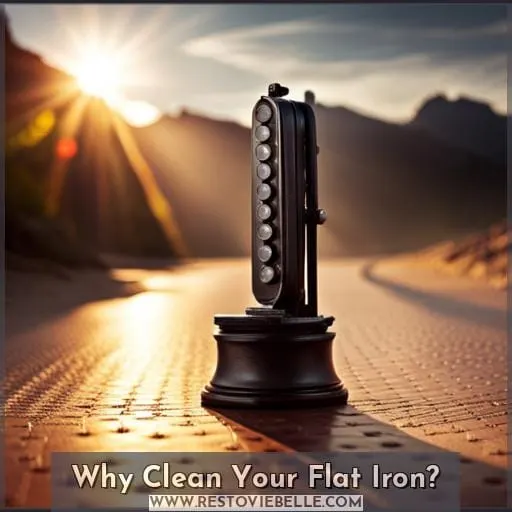 Why Clean Your Flat Iron
