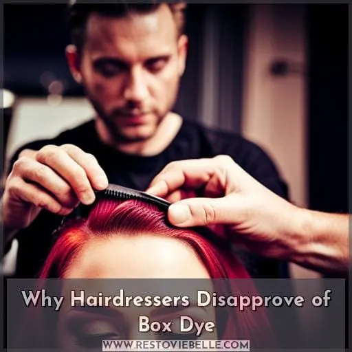 Why Hairdressers Disapprove of Box Dye