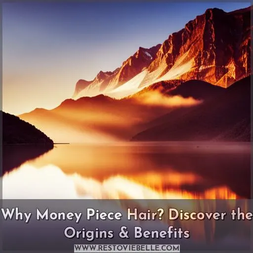 why is it called money piece hair