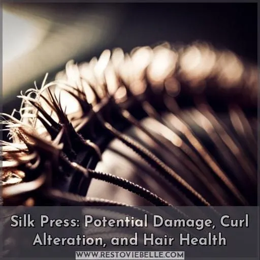 why silk press is bad for natural hair