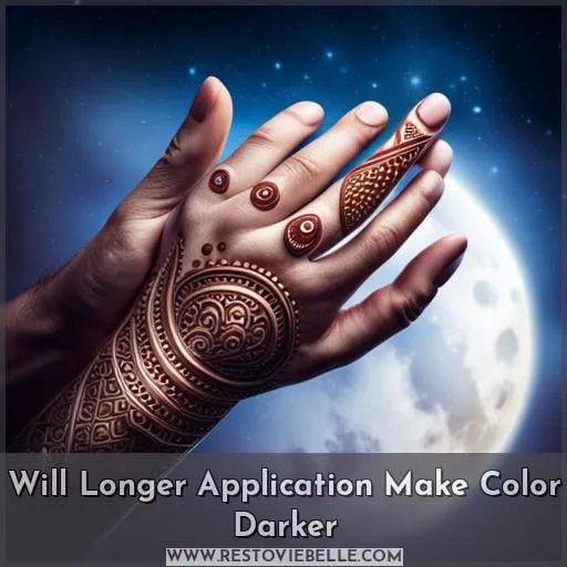 Will Longer Application Make Color Darker