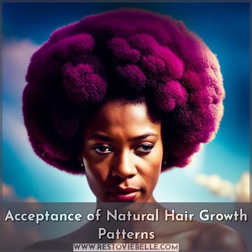 Acceptance of Natural Hair Growth Patterns