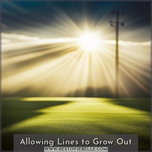 Allowing Lines to Grow Out