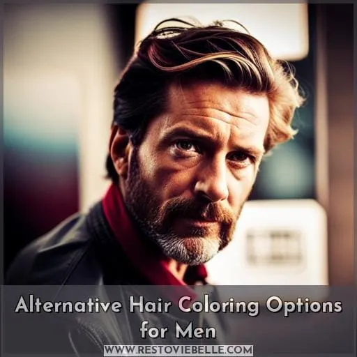 Alternative Hair Coloring Options for Men