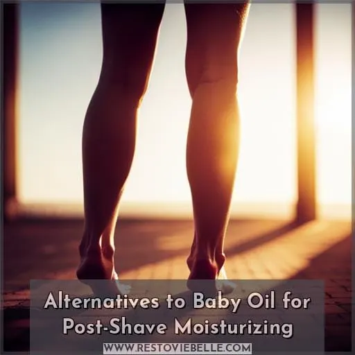 Alternatives to Baby Oil for Post-Shave Moisturizing