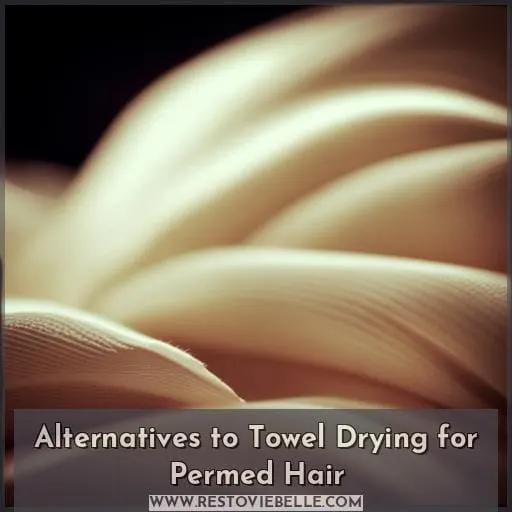 Alternatives to Towel Drying for Permed Hair