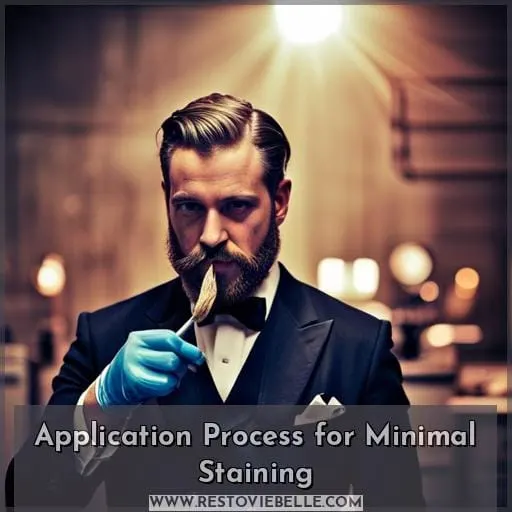 Application Process for Minimal Staining