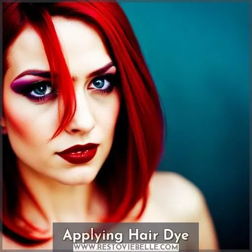 Applying Hair Dye
