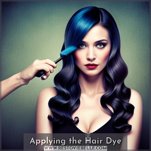 Applying the Hair Dye