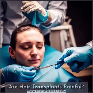 are hair transplants painful