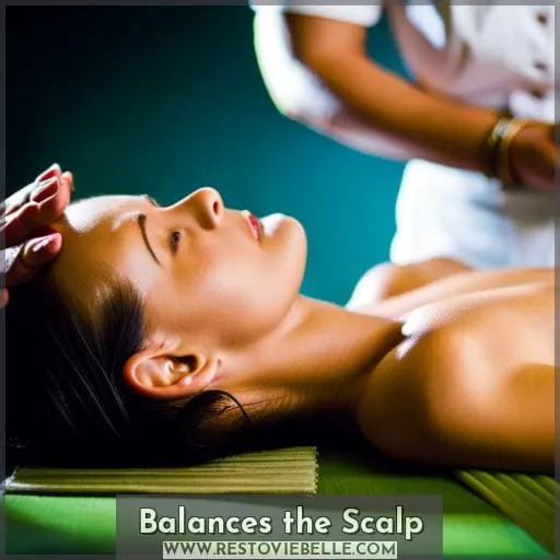 Balances the Scalp