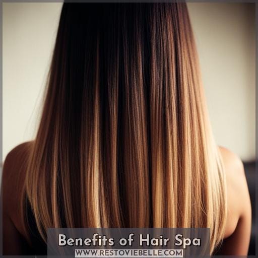 Benefits of Hair Spa Benefits of Hair Spa