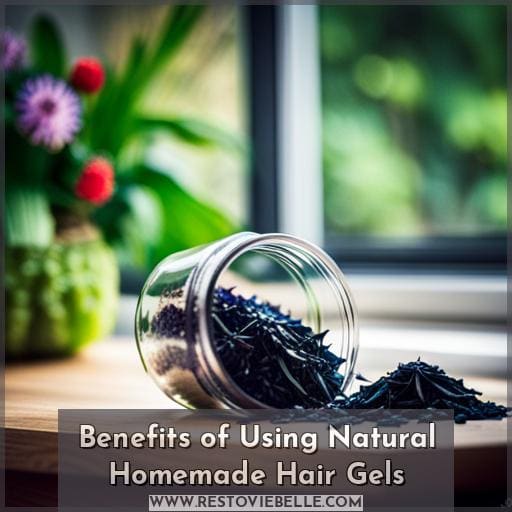 Benefits of Using Natural Homemade Hair Gels