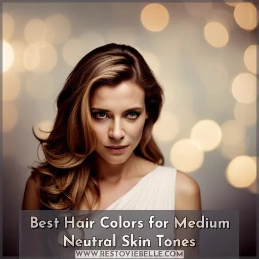 Best Hair Colors for Medium Neutral Skin Tones