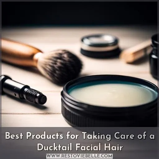 Best Products for Taking Care of a Ducktail Facial Hair