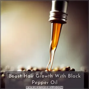 black pepper oil hair growth