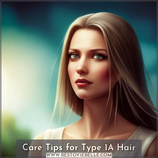 Care Tips for Type 1A Hair