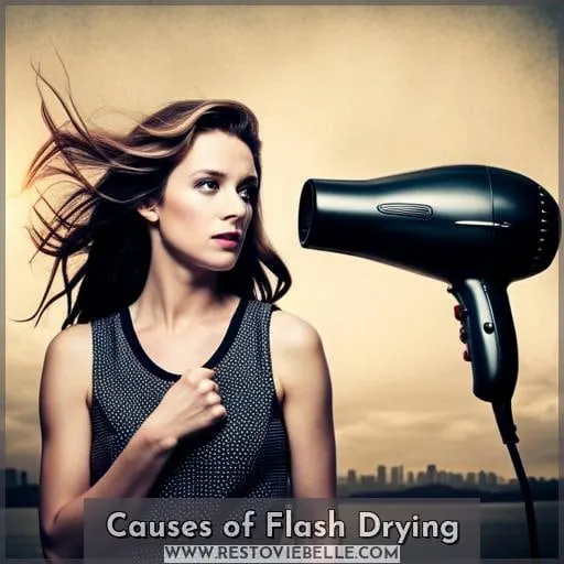 Causes of Flash Drying