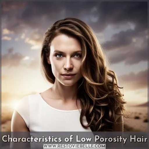 Characteristics of Low Porosity Hair