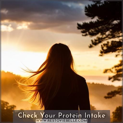Check Your Protein Intake Check Your Protein Intake