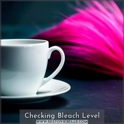 Checking Bleach Level