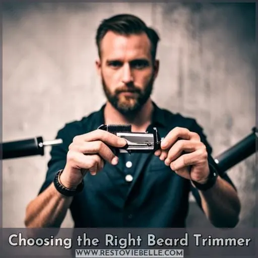 Choosing the Right Beard Trimmer